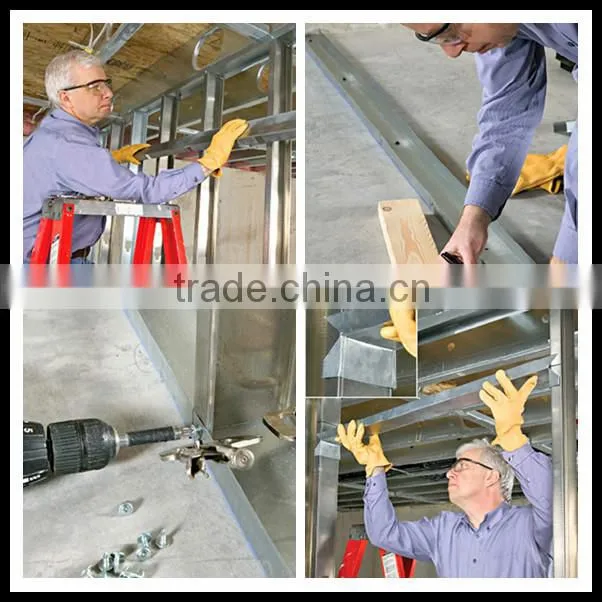 Factory price galvanzied light steel frame for partition