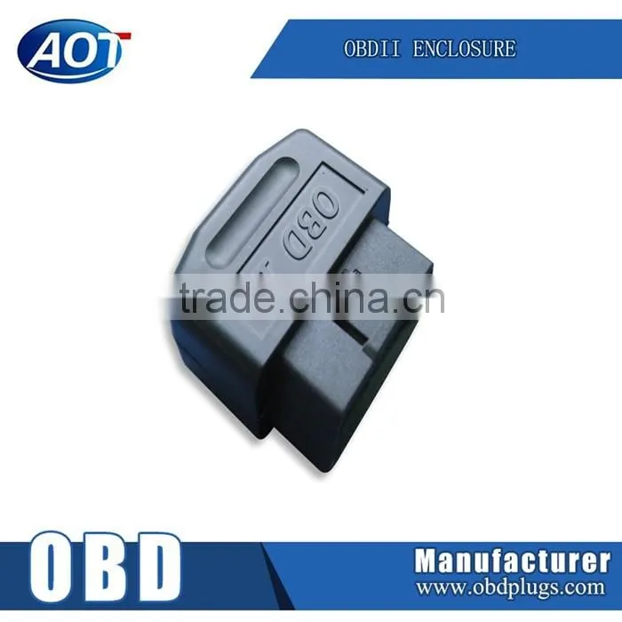 Wholesale Price White Plastic Material OBD2 Case for GPS Tracker