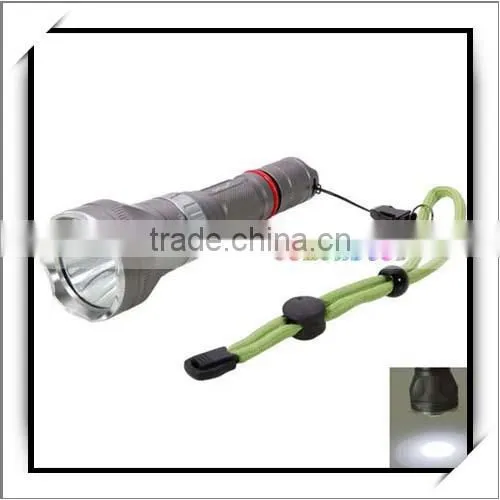 D06 5W 3.7V 248LM Aluminum Most Powerful Waterproof Diving LED Flashlight