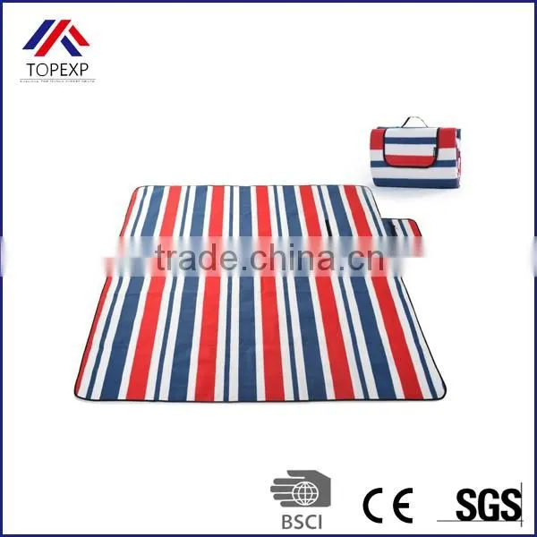 Softtextile Picnic Blanket Waterproof Striped Blanket