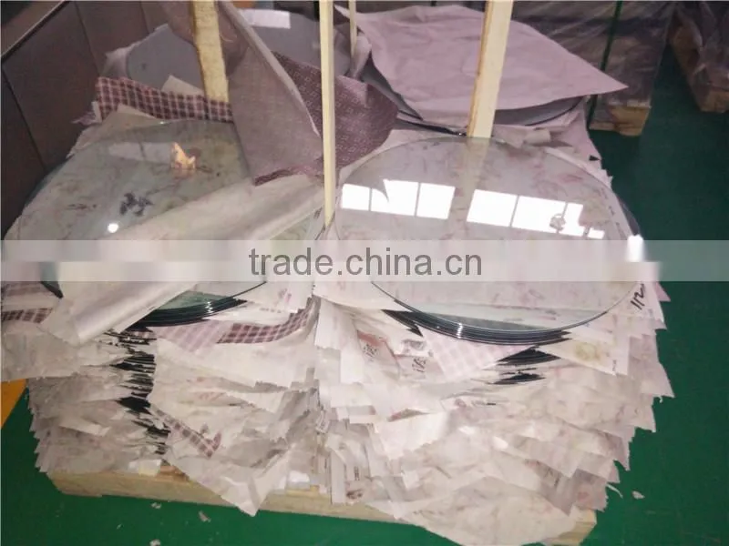 white color glass tempered , 3-19mm unbreakable glass sheet