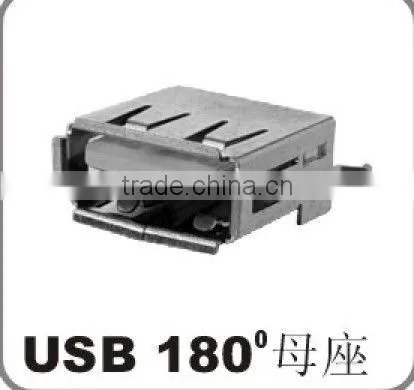 180 mini female usb connector
