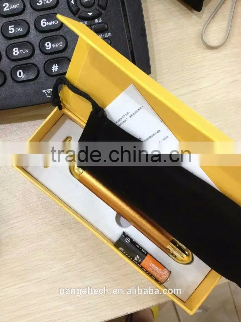 Vibration theory T shaped 24k gold bar with gold clad bar electro lymphatic drainage machine