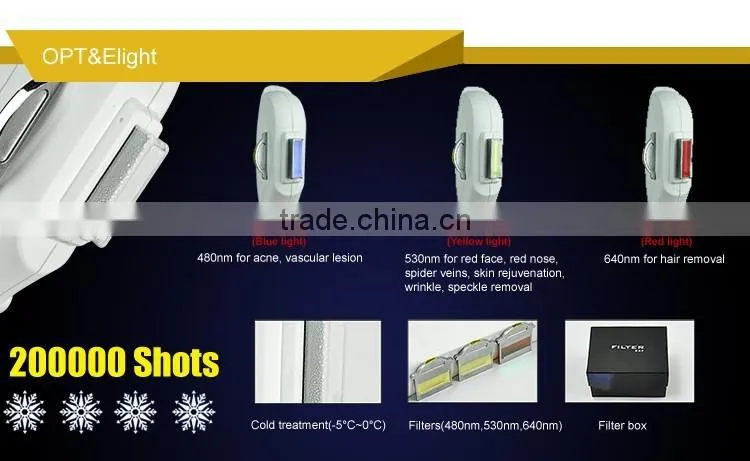 beauty salon equipment Face Lifting ipl eguipment for home