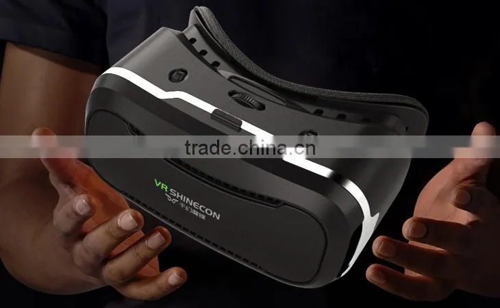 1080p Virtual Reality Headset Head Mount 3d glasses For 4.7 to 6.0 inch screen Smartphones
