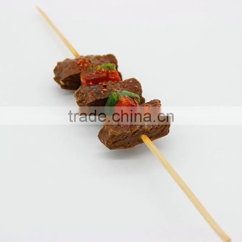 Fake plastic food for BBQ grill restaurant sales promotion /Yiwu sanqi crafts factory