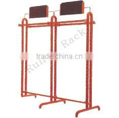 clothes hanging rail/Heavy duty single pole hanger