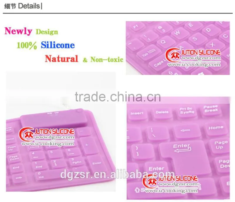 Silicone rubber keypad