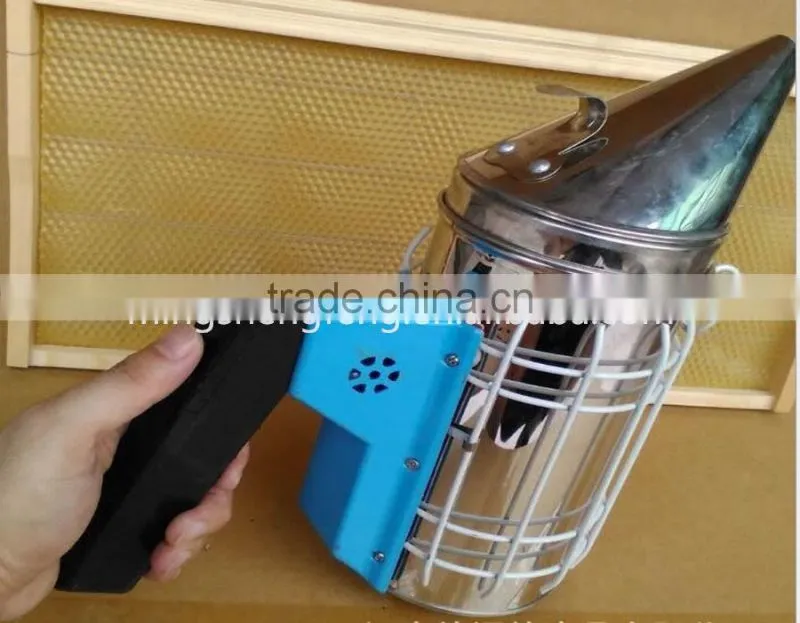 Electric bee smoker/stainless steel bee smoker for hot sale