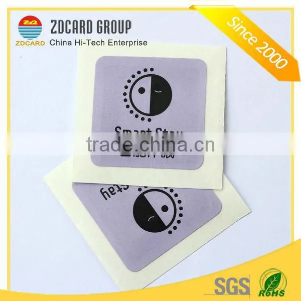 Waterproof customized size passive rfid nfc tag sticker