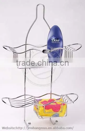 iron bathroom hanging wire rack hanging shelves shampoo holder