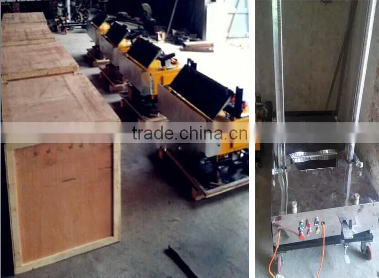 NEWEEK smooth cement daub plastering machine for wall
