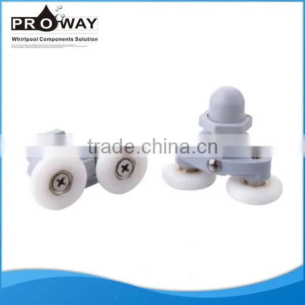 Shower Cabins Wheel Shower Doors Bearings Plastic Roller Pulley For Sliding Door