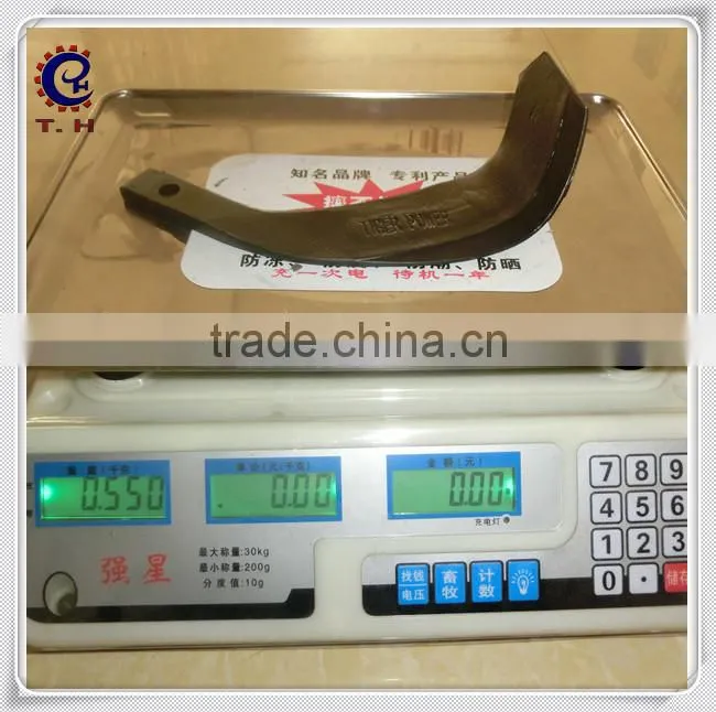supply all over the world 681 double hole power tiller blade