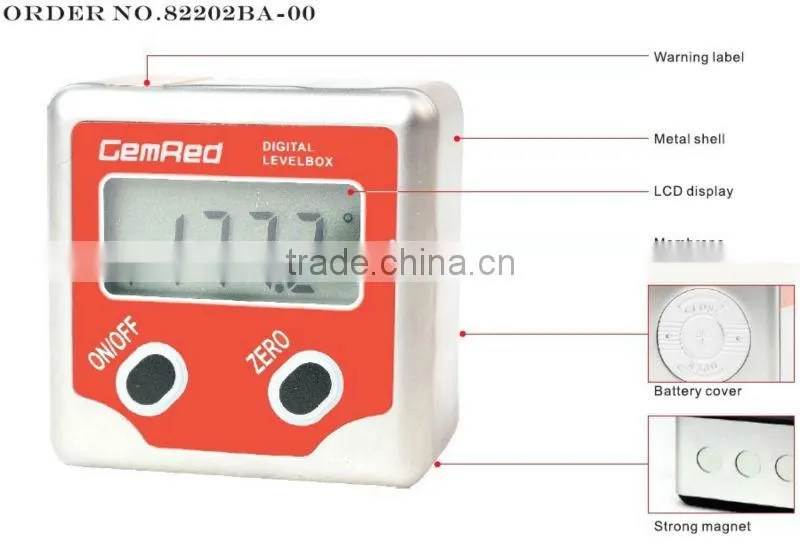 angle degree measuring tools for propellers mini digital protractor