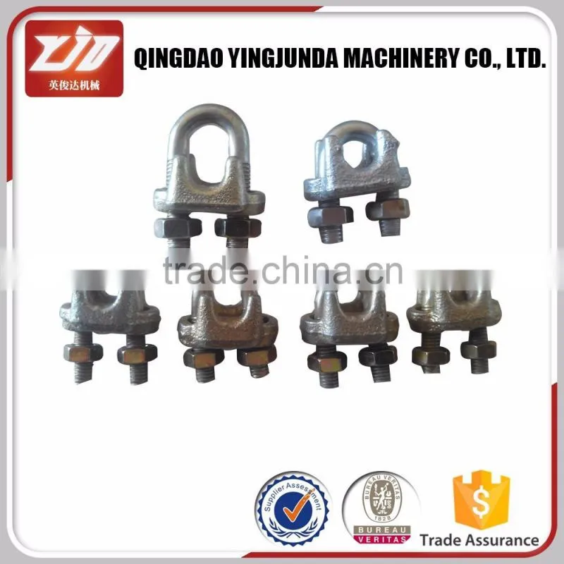 DIN 741 US type wire rope clip rigging hardware