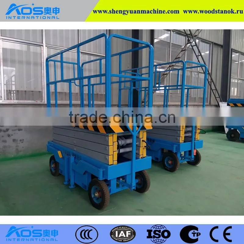 4m Height Hydraulic Mini Scissor Work Lift