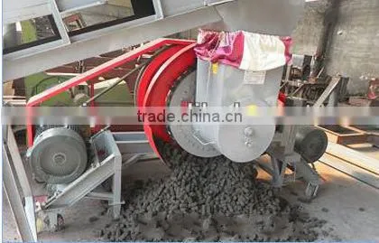 Living garbage block making machine