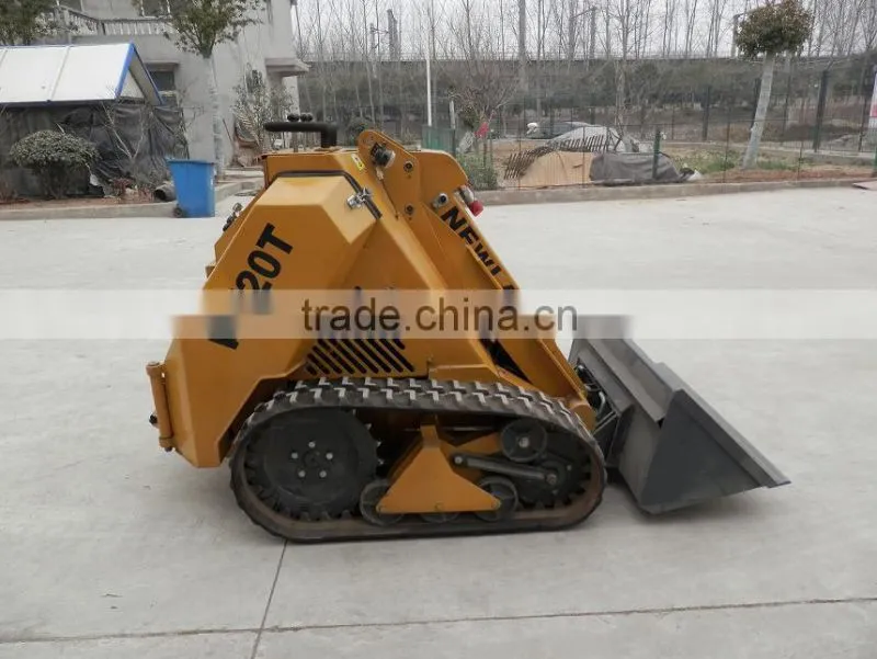 hot sale W720/W720T KOHLER engine mini Track skid loader with CE