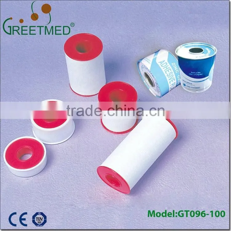 Medical zinc oxide adhesive plaster