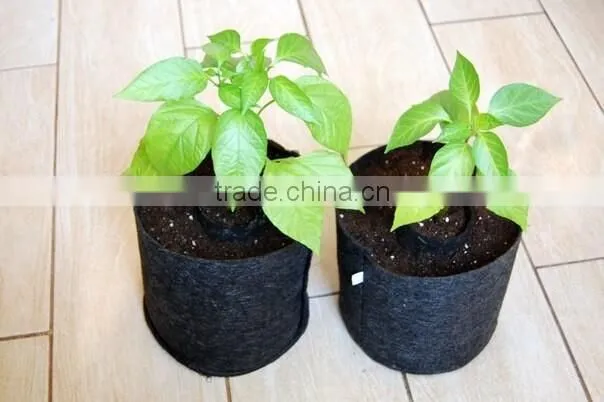 2016 farming breathable fabric pot / backyard garden nursery grow bags