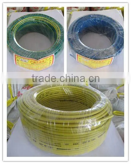 BV PVC Insulated Copper Conductor Earth Wire
