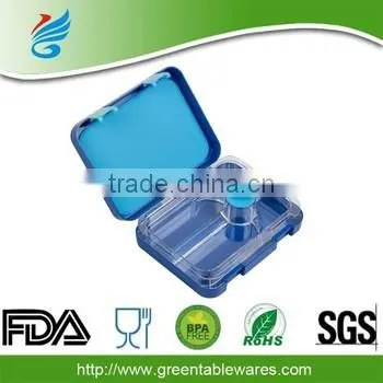 Life Valley Child Lunch Box Microwave Bento Food Container Case Snack Box