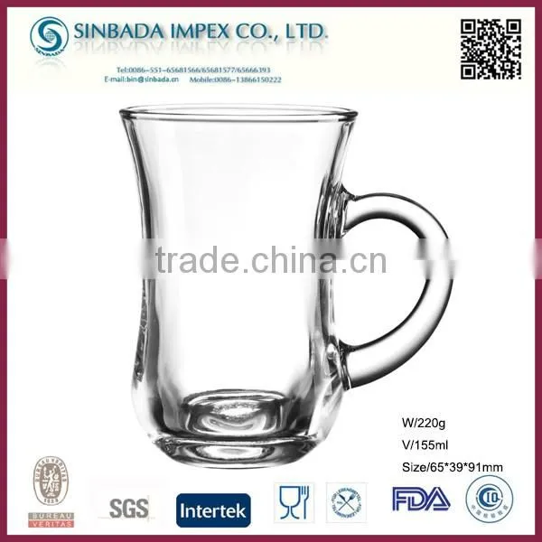 SGS Level KTZB11, wholesale small lids custom glass coffee mug