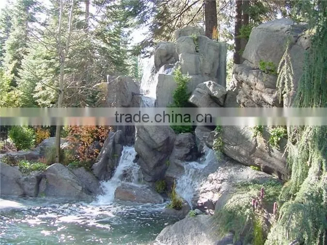Outdoor big gardern decoration water dolphin fountain