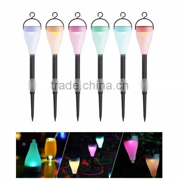 7-Color Solar LED light Garden lamp lawn lamp