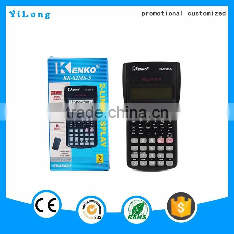 2016 high quality credit card size calculator and correct function colorful electronic calculator