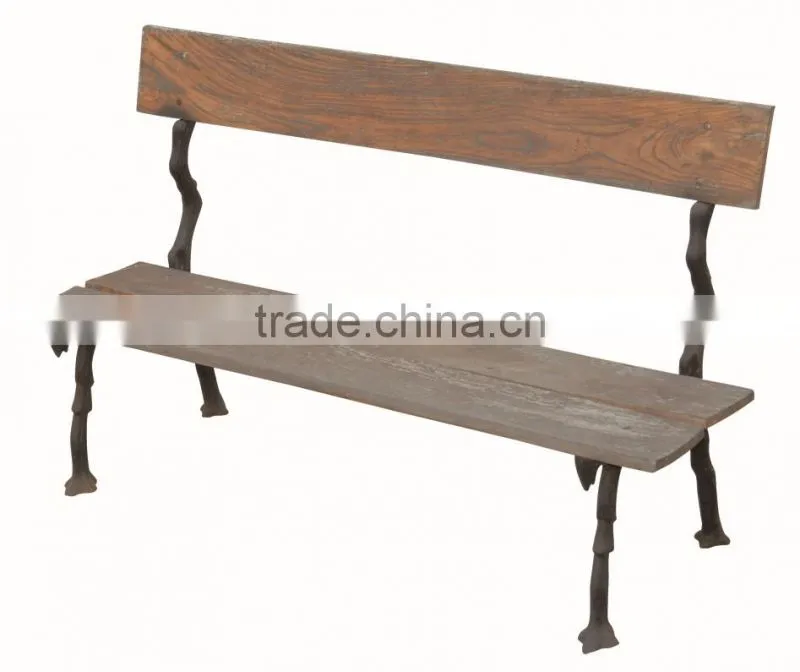 Trade Assurance China supplier outdoor chair garden bench cast iron bench