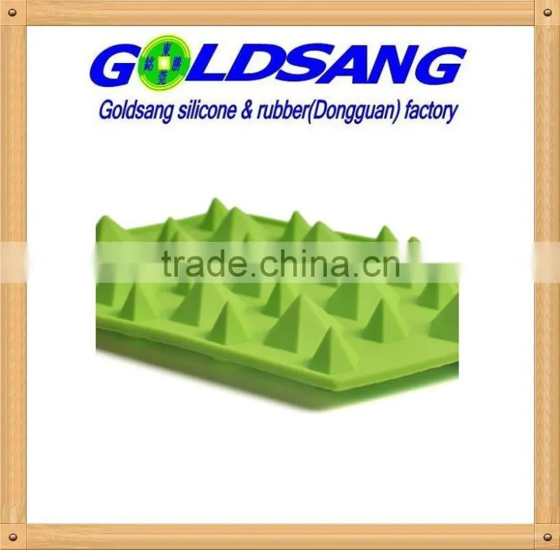Eco-friendly creative silicone diamond ice cube tray