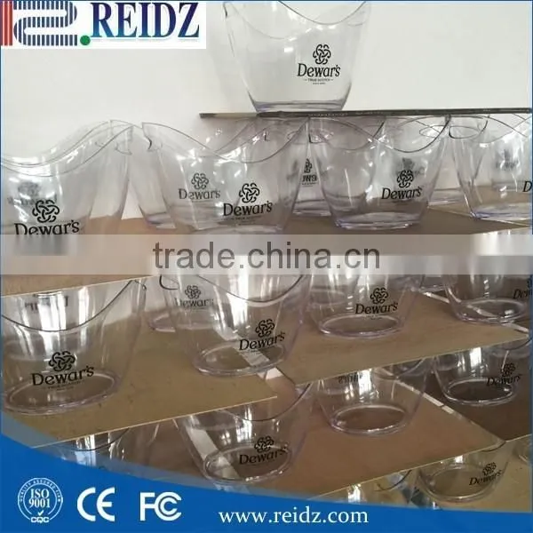 2016 promotional products high-end stainless steel bucket with barware