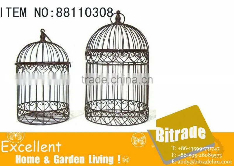 Metal bird cage
