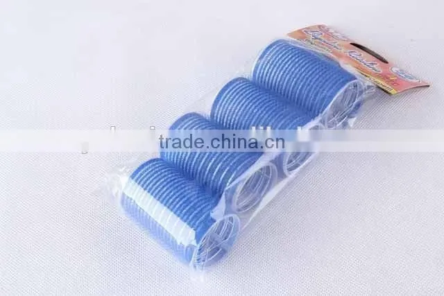 4P Ccolorful Plastic HAIR ROLLERS/Hair Tools/nylon paster