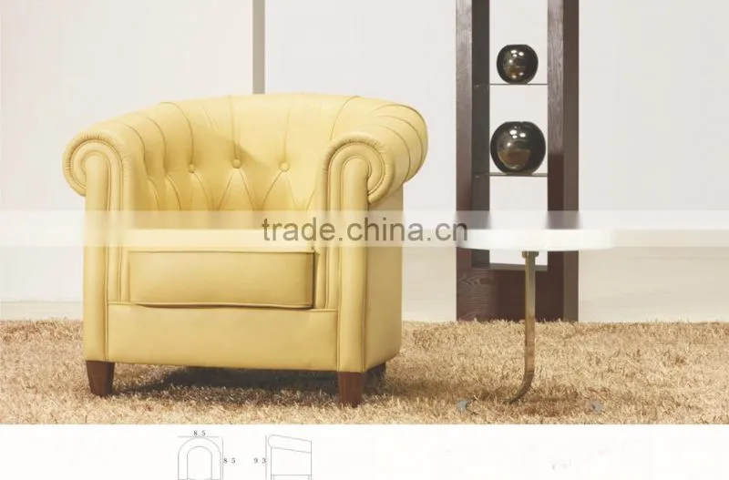 ND2603 popular UK chesterfield cheap leather studded Crystal button tuft antique living room fancy sofa home furniture set