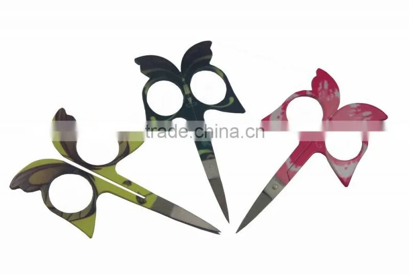 Colorful Pattern Stainless Steel Manicure Scissor