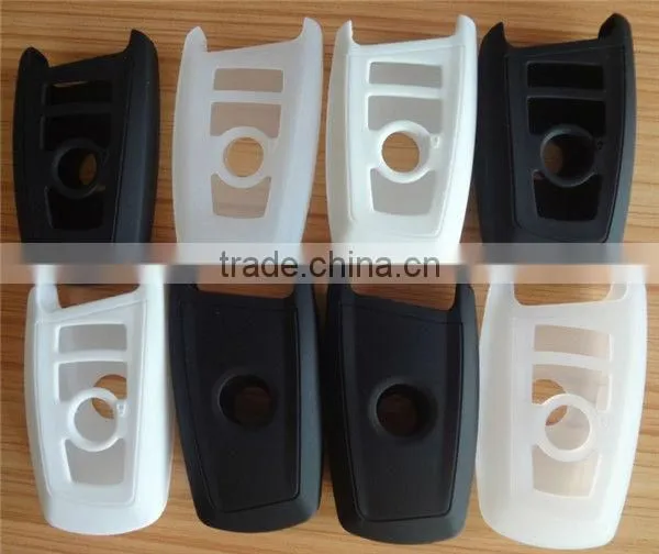 Silicone car key covers for Audi with single color
