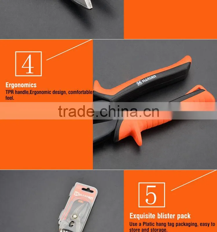 Chrome Vanadium Steel Taiwan Type Aviation Snips Left