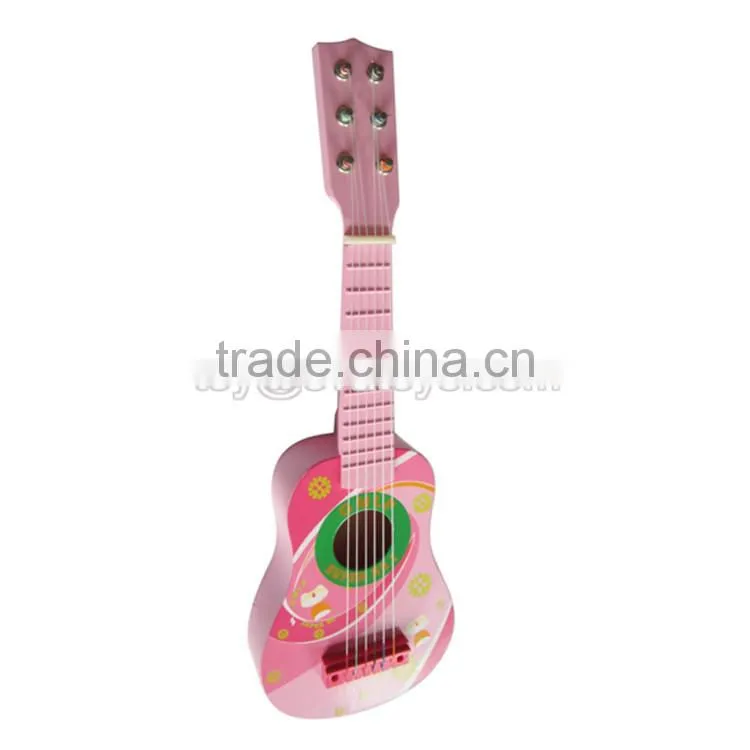 Wholesale cheap classical wooden kids acoustic guitar W07H014-S