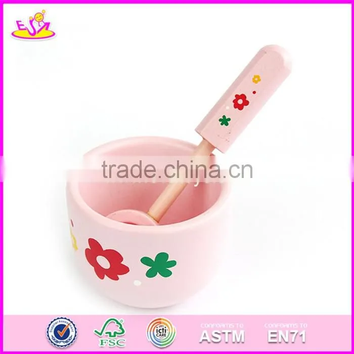 2017 New products children pretend play miniature wooden toaster toy W10D154