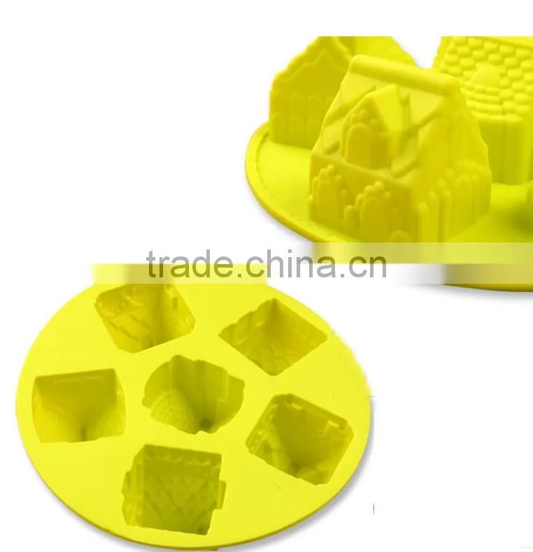 11048 High Quality Baking Silicon Mould Handmade Silicone Soap Molds