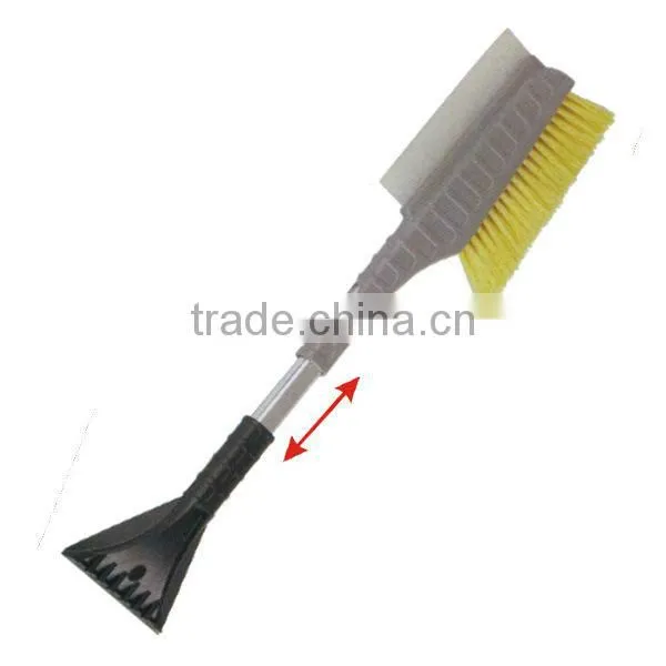 Telescopic Ice Scraper With Brush