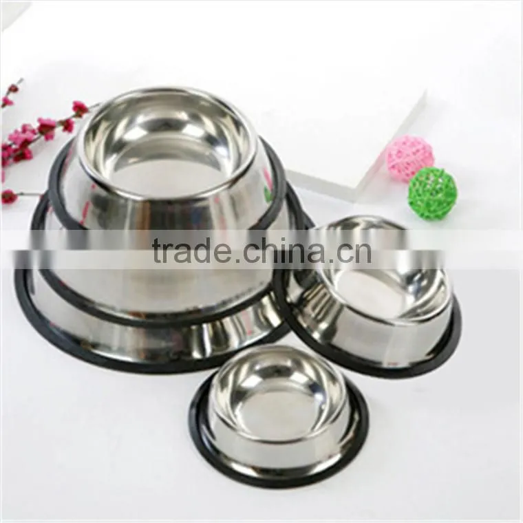 dog bowl&feeders wholesale high quality stainless steel non spill dog bowl