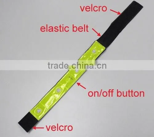 4 Pack Reflective Led band