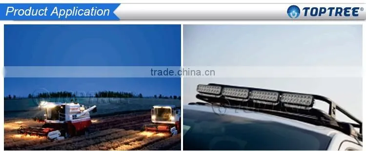 54W LED Work Light Waterproof Truck Offroad Led Light Bar