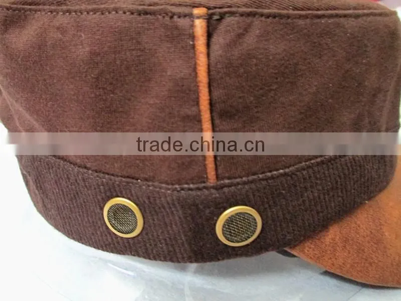 High Quality Army Cap Unisex Service Cap with Short Brim
