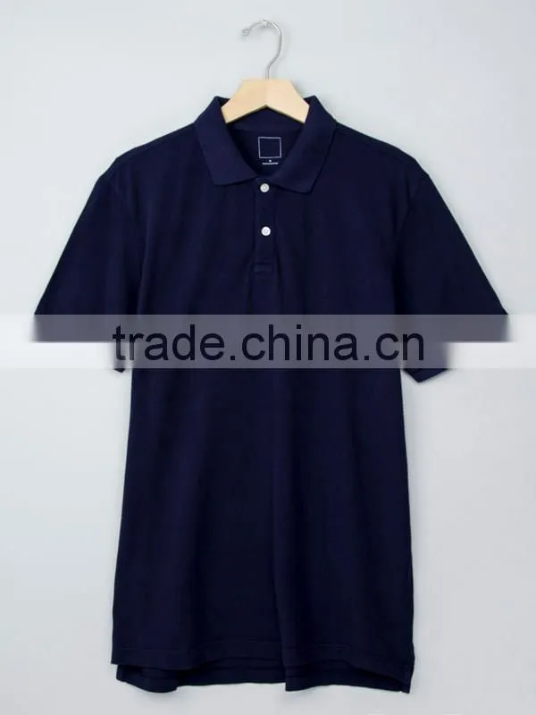 2016 OEM service wholesale 100% cotton 95 cotton /5 elastane uniform polo t shirt polo polo shirts customized logo