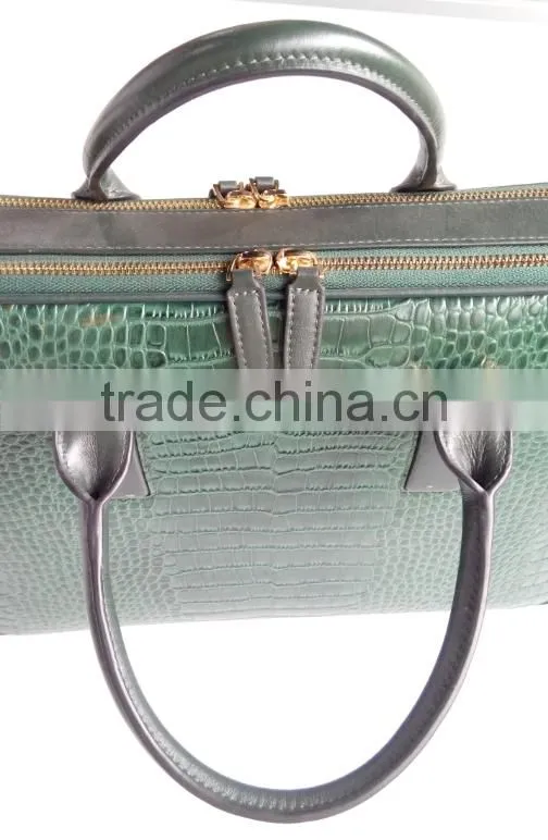 2017 New Models Brand handbag Men's Genuine leather handbag